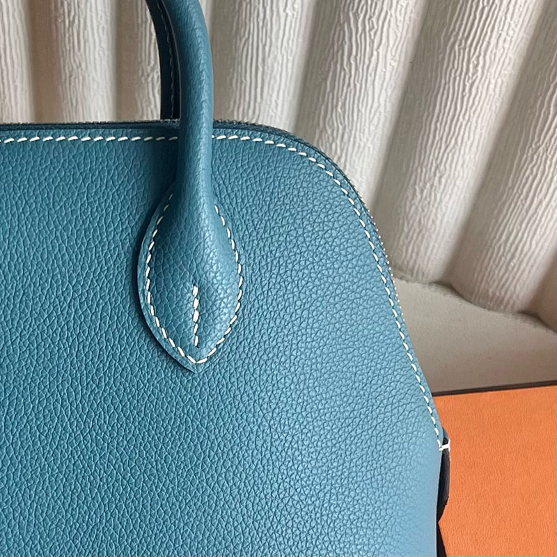 エルメス バッグ アウトレット HERMES ボリード1923 ミニ ニューブルージーン エバーカラー シルバー金具 2521237 ボリード1923 ミニ 定価 - 画像 (7)