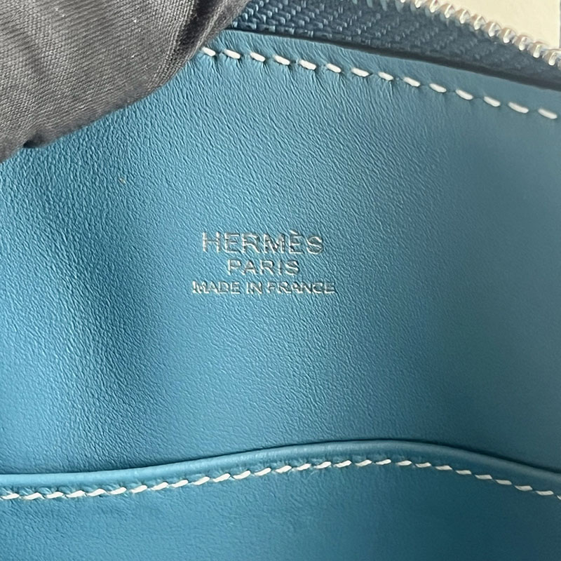 エルメス バッグ アウトレット HERMES ボリード1923 ミニ ニューブルージーン エバーカラー シルバー金具 2521237 ボリード1923 ミニ 定価 - 画像 (5)
