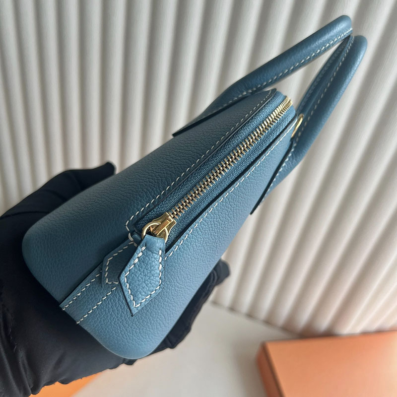 エルメス バッグ アウトレット HERMES ボリード1923 ミニ ニューブルージーン エバーカラー ゴールド金具 2521238 ボリード1923 ミニ 定価 - 画像 (9)