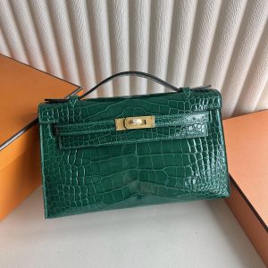 ケリーバッグ クロコダイル