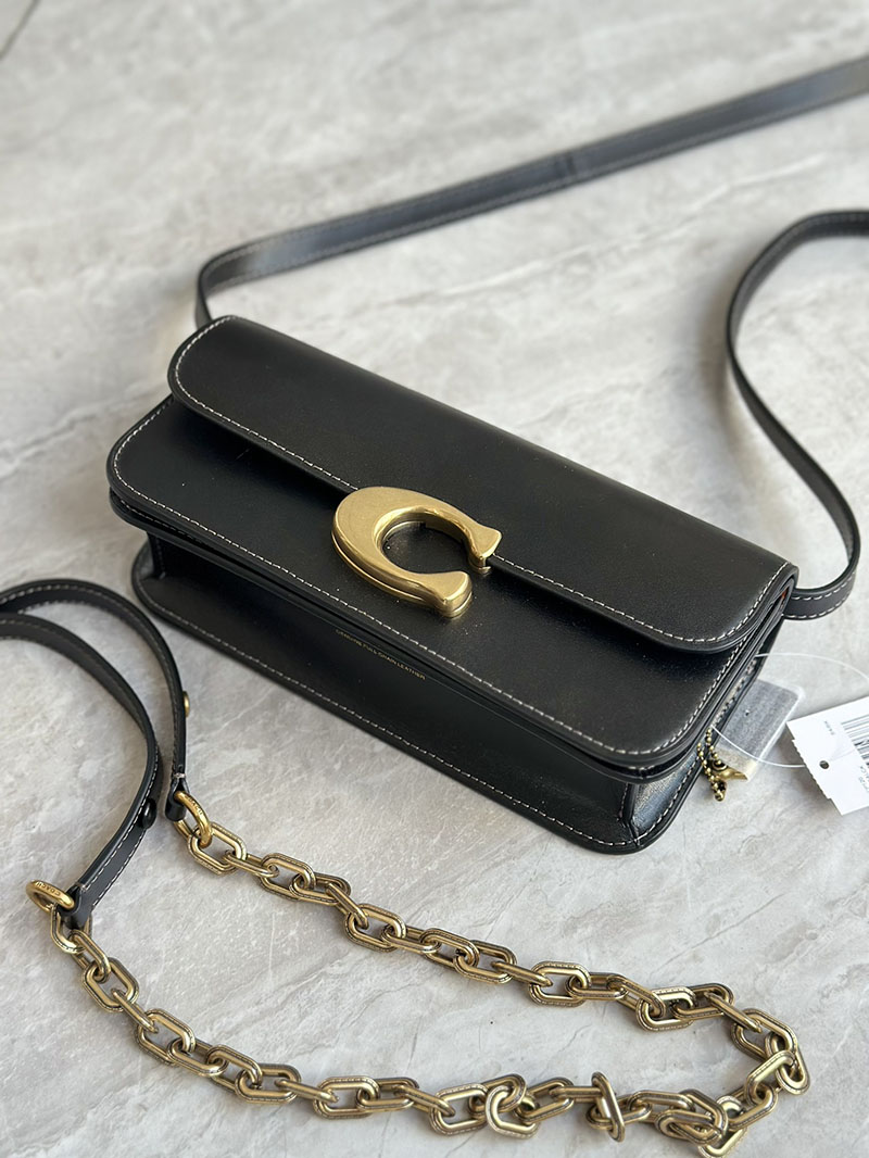 COACH CP120 B4/BK アイドル バッグ 23 ブラス/ブラック 超N品 コーチ アウトレット ショルダーバッグ - 画像 (8)