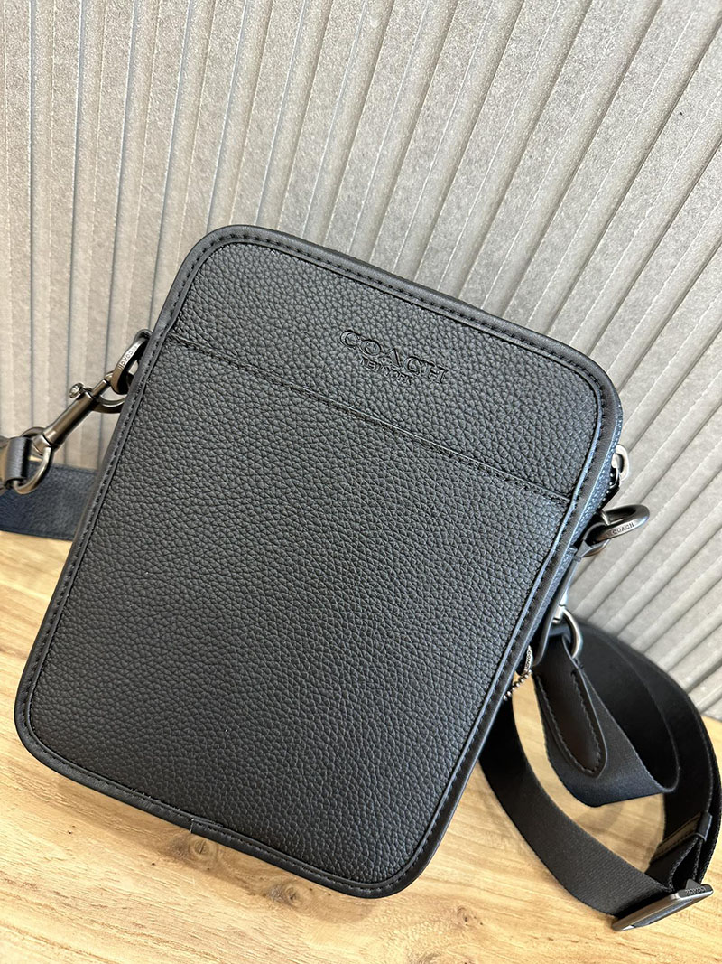 COACH CAT81 JIBLK サリバン クロスボディ バッグ ブラック 超N品 コーチ バッグ メンズ アウトレット - 画像 (9)