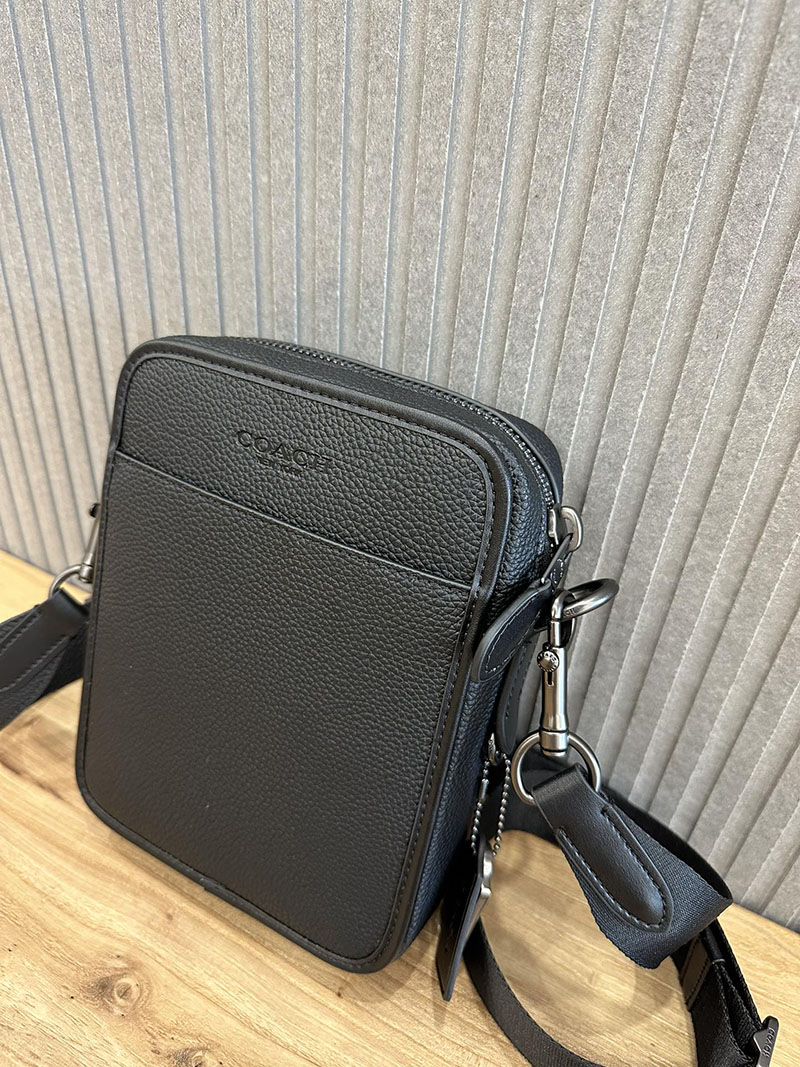 COACH CAT81 JIBLK サリバン クロスボディ バッグ ブラック 超N品 コーチ バッグ メンズ アウトレット - 画像 (7)