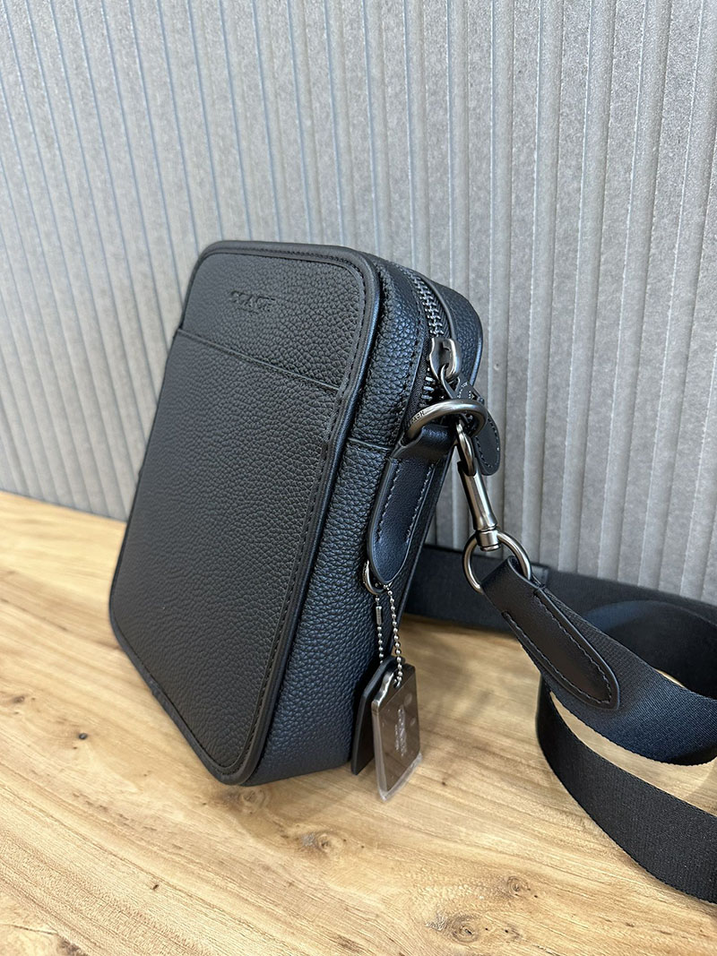 COACH CAT81 JIBLK サリバン クロスボディ バッグ ブラック 超N品 コーチ バッグ メンズ アウトレット - 画像 (5)