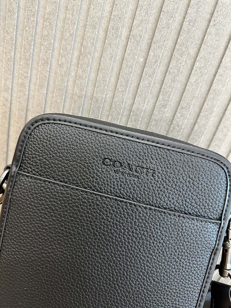 COACH CAT81 JIBLK サリバン クロスボディ バッグ ブラック 超N品 コーチ バッグ メンズ アウトレット - 画像 (4)
