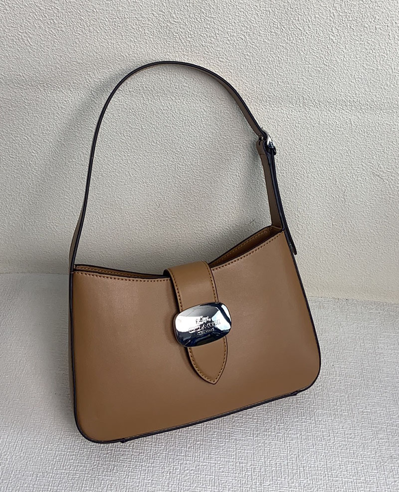 COACH CP004 B4T7J エライザ ショルダー バッグ ブラウン 超N品 レディース コーチ バッグ 斜めがけ 人気 - 画像 (9)