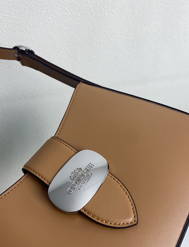COACH CP004 B4T7J エライザ ショルダー バッグ ブラウン 超N品 レディース コーチ バッグ 斜めがけ 人気 - 画像 (5)