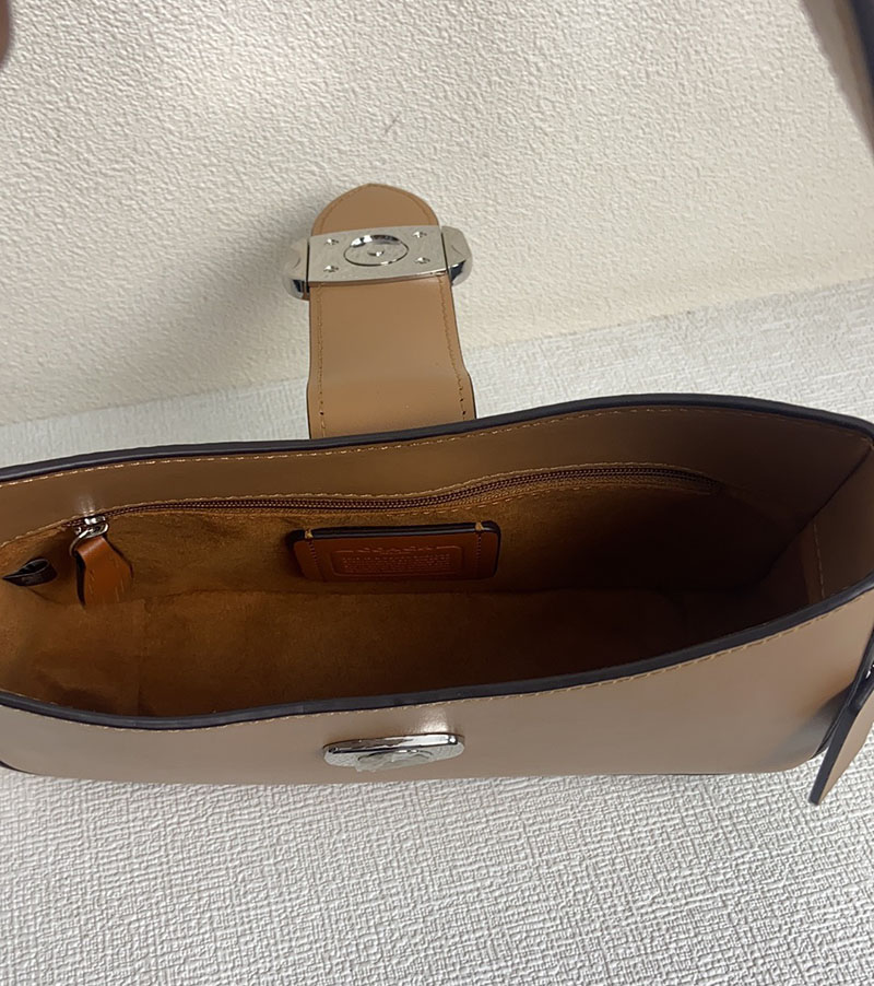 COACH CP004 B4T7J エライザ ショルダー バッグ ブラウン 超N品 レディース コーチ バッグ 斜めがけ 人気 - 画像 (3)