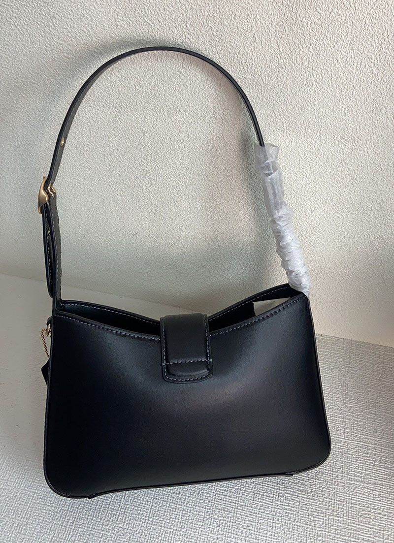 COACH CP004 IMBLK エライザ ショルダー バッグ ゴールド×ブラック 超N品 レディース コーチ バッグ 斜めがけ 人気 - 画像 (8)