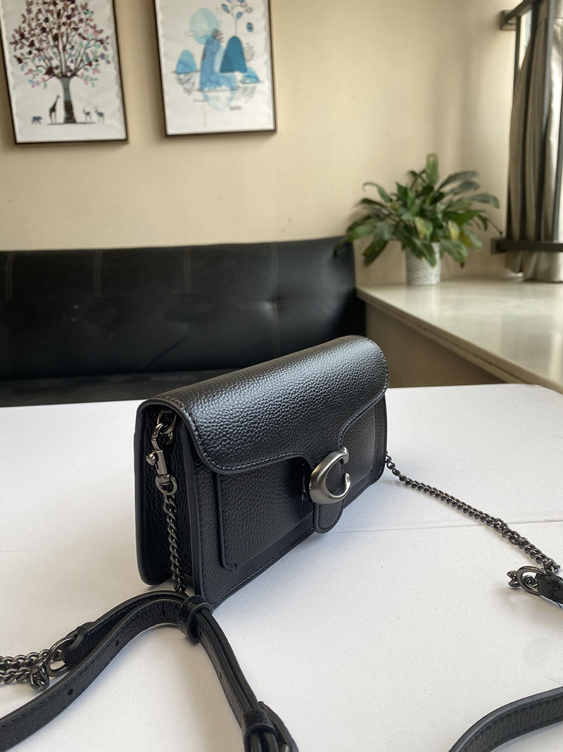 COACH CE772 SV/BK タビー チェーン クラッチ 超N品 コーチ 新作バッグ 2025 - 画像 (8)