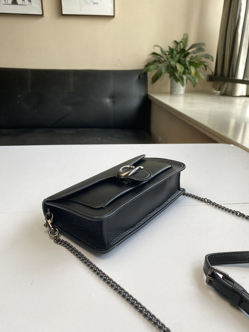 COACH CE772 SV/BK タビー チェーン クラッチ 超N品 コーチ 新作バッグ 2025 - 画像 (6)