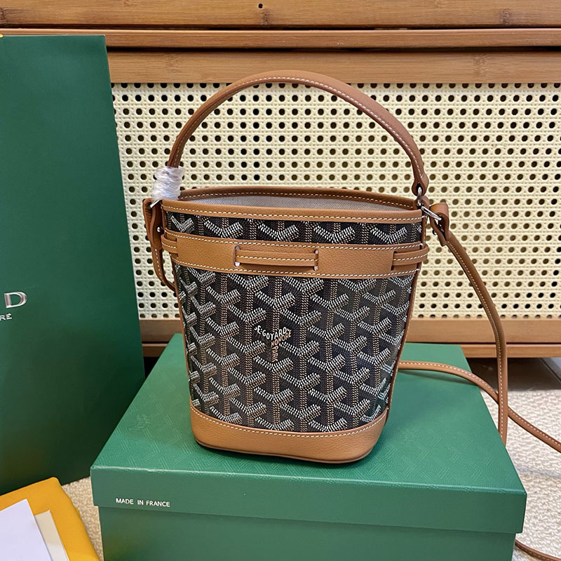 ゴヤールスーパーコピー プチ・フロ・ミニバッグ PEFLOTMINTY01CL03P ブラック&ナチュラル 超N品 ゴヤール バッグ 定価 - 画像 (8)