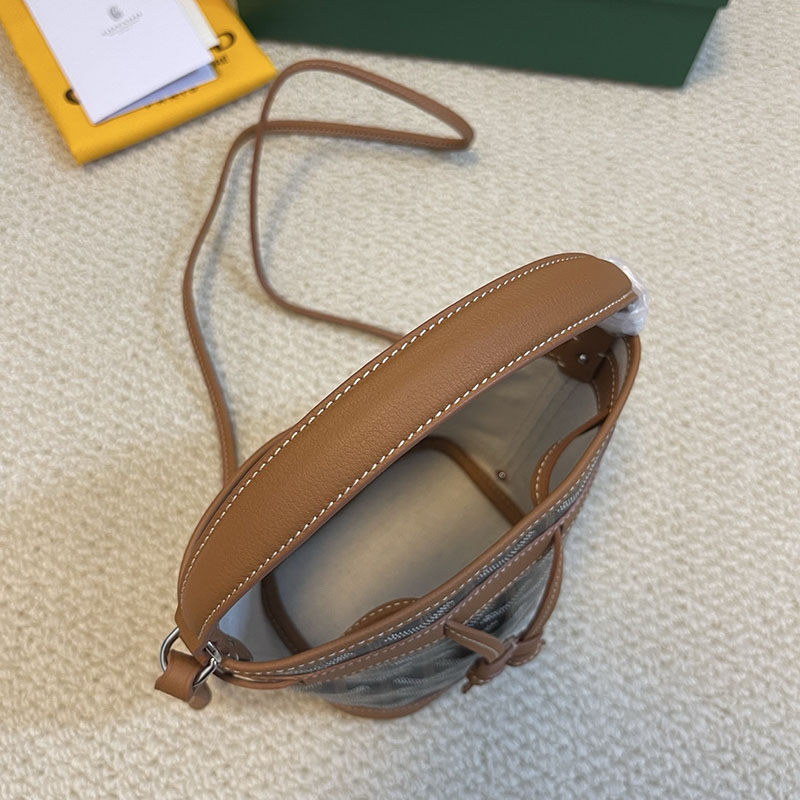 ゴヤールスーパーコピー プチ・フロ・ミニバッグ PEFLOTMINTY01CL03P ブラック&ナチュラル 超N品 ゴヤール バッグ 定価 - 画像 (4)