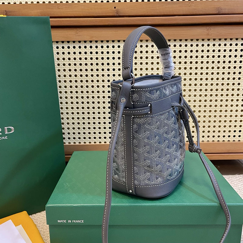 ゴヤールスーパーコピー プチ・フロ・ミニバッグ PEFLOTMINTY51CL51P グレー 超N品 ゴヤール バッグ 定価 - 画像 (9)
