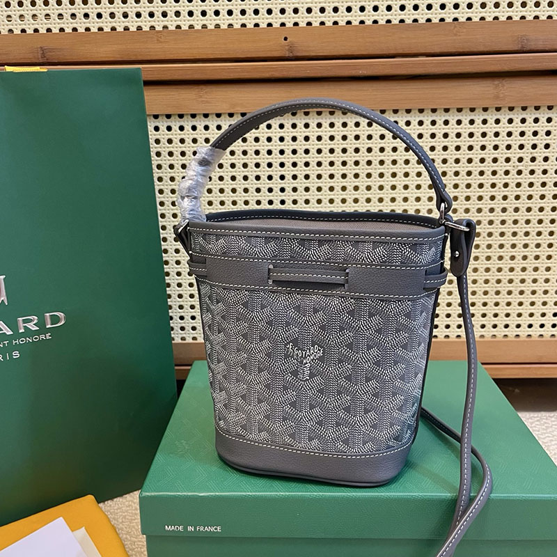 ゴヤールスーパーコピー プチ・フロ・ミニバッグ PEFLOTMINTY51CL51P グレー 超N品 ゴヤール バッグ 定価 - 画像 (8)