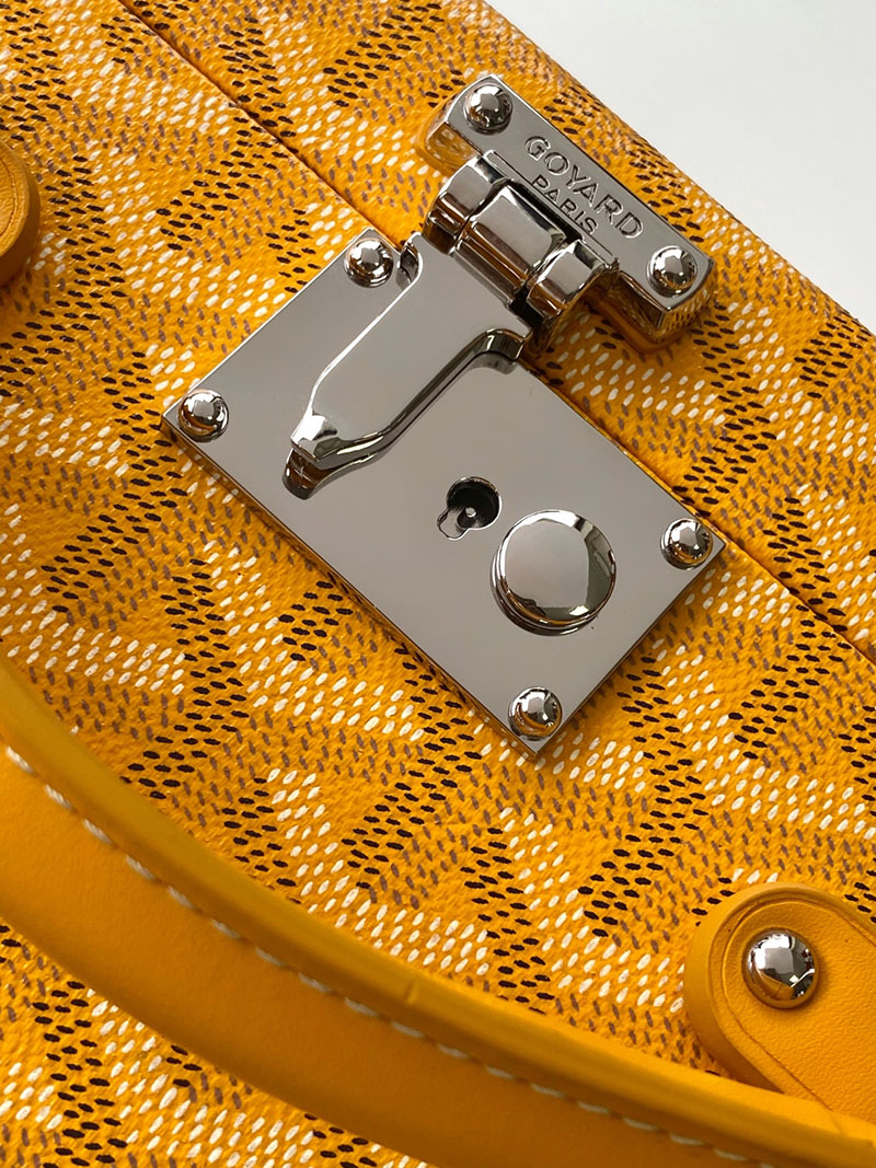 GOYARD ゴヤール ジュー・ウォッチトランク 8本用 JOUXMMT08TY08TY08P イエロー 超N品 ゴヤール 時計ケース 定価 - 画像 (5)