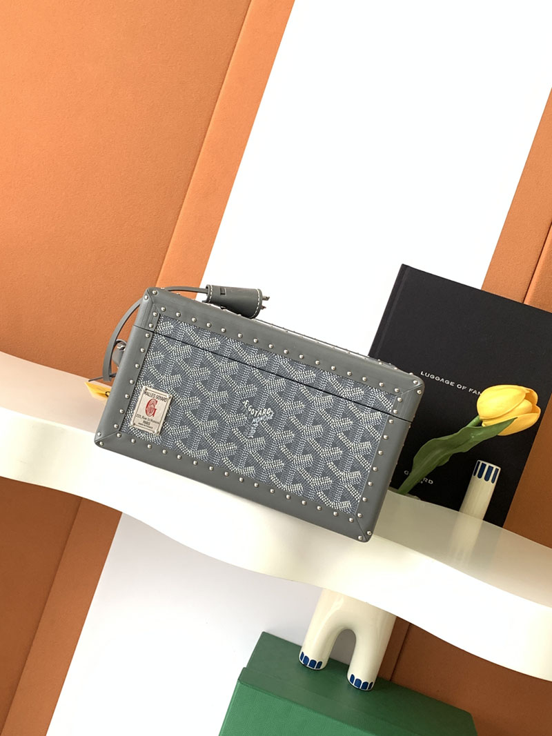 GOYARD ゴヤール ジュー・ウォッチトランク 8本用 JOUXMMT08TY51TY51P グレー 超N品 ゴヤール 時計ケース 定価 - 画像 (9)