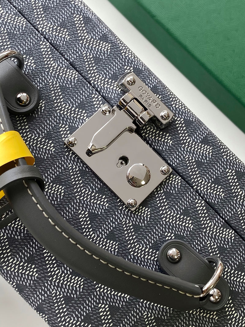 GOYARD ゴヤール ジュー・ウォッチトランク 8本用 JOUXMMT08TY51TY51P グレー 超N品 ゴヤール 時計ケース 定価 - 画像 (4)