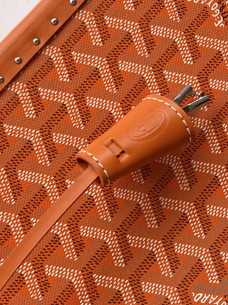 GOYARD ゴヤール ジュー・ウォッチトランク 8本用 JOUXMMT08TY07TY07P オレンジ 超N品 ゴヤール 時計ケース 定価 - 画像 (5)