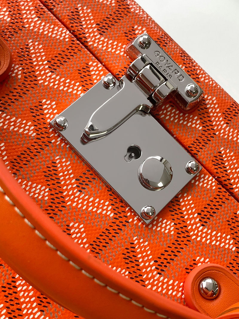 GOYARD ゴヤール ジュー・ウォッチトランク 8本用 JOUXMMT08TY07TY07P オレンジ 超N品 ゴヤール 時計ケース 定価 - 画像 (4)