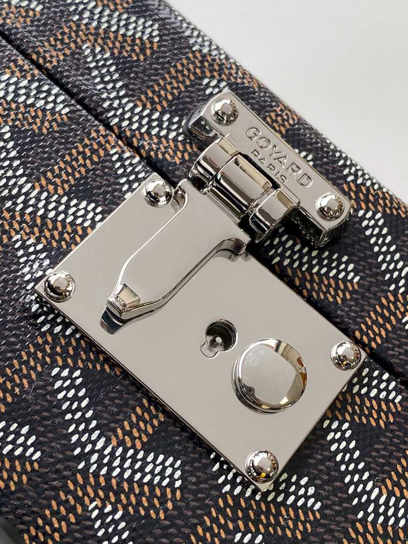 GOYARD ゴヤール ジュー・ウォッチトランク 8本用 JOUXMMT08TY01TY01P ブラック 超N品 ゴヤール 時計ケース 定価 - 画像 (7)