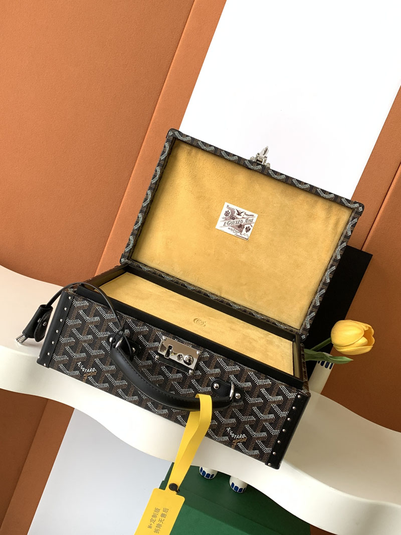 GOYARD ゴヤール ジュー・ウォッチトランク 8本用 JOUXMMT08TY01TY01P ブラック 超N品 ゴヤール 時計ケース 定価 - 画像 (4)