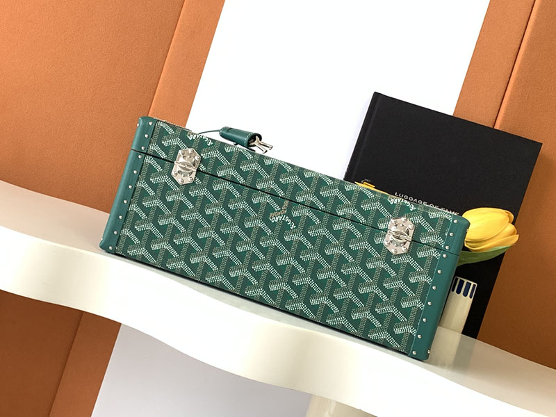 GOYARD ゴヤール ジュー・ウォッチトランク 8本用 JOUXMMT08TY09TY09P グリーン 超N品 ゴヤール 時計ケース 定価 - 画像 (8)