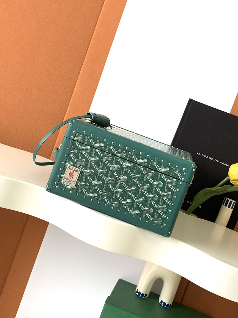 GOYARD ゴヤール ジュー・ウォッチトランク 8本用 JOUXMMT08TY09TY09P グリーン 超N品 ゴヤール 時計ケース 定価 - 画像 (7)