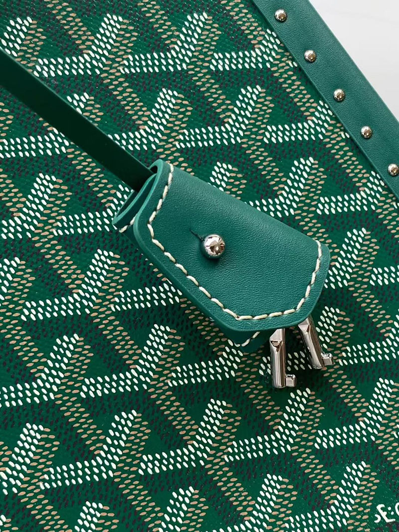 GOYARD ゴヤール ジュー・ウォッチトランク 8本用 JOUXMMT08TY09TY09P グリーン 超N品 ゴヤール 時計ケース 定価 - 画像 (6)