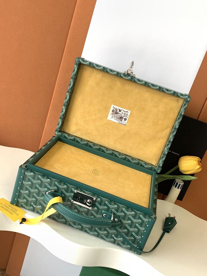GOYARD ゴヤール ジュー・ウォッチトランク 8本用 JOUXMMT08TY09TY09P グリーン 超N品 ゴヤール 時計ケース 定価 - 画像 (3)