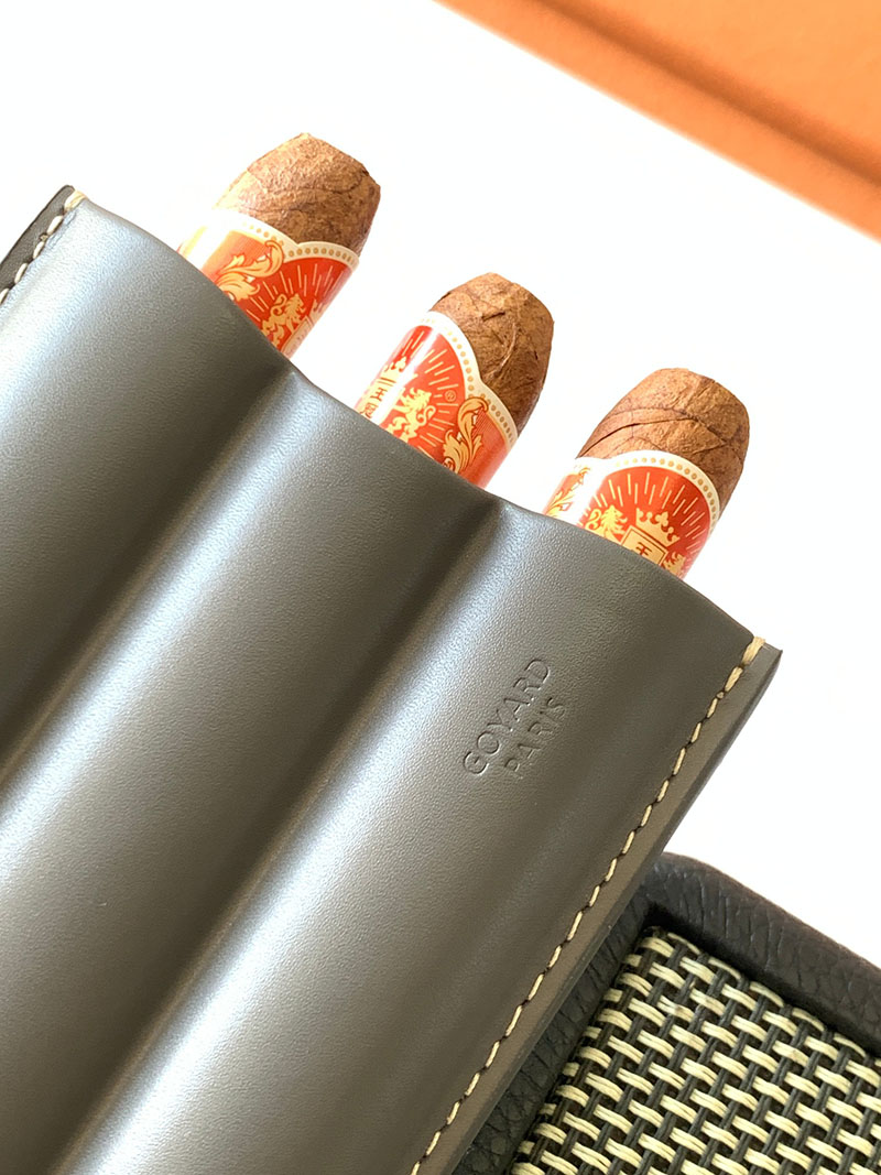 GOYARD ゴヤール チャーチル シガーケース3本用 CHURCHMMLTY51CL51X グレー 超N品 ゴヤール アウトレット店舗 - 画像 (8)