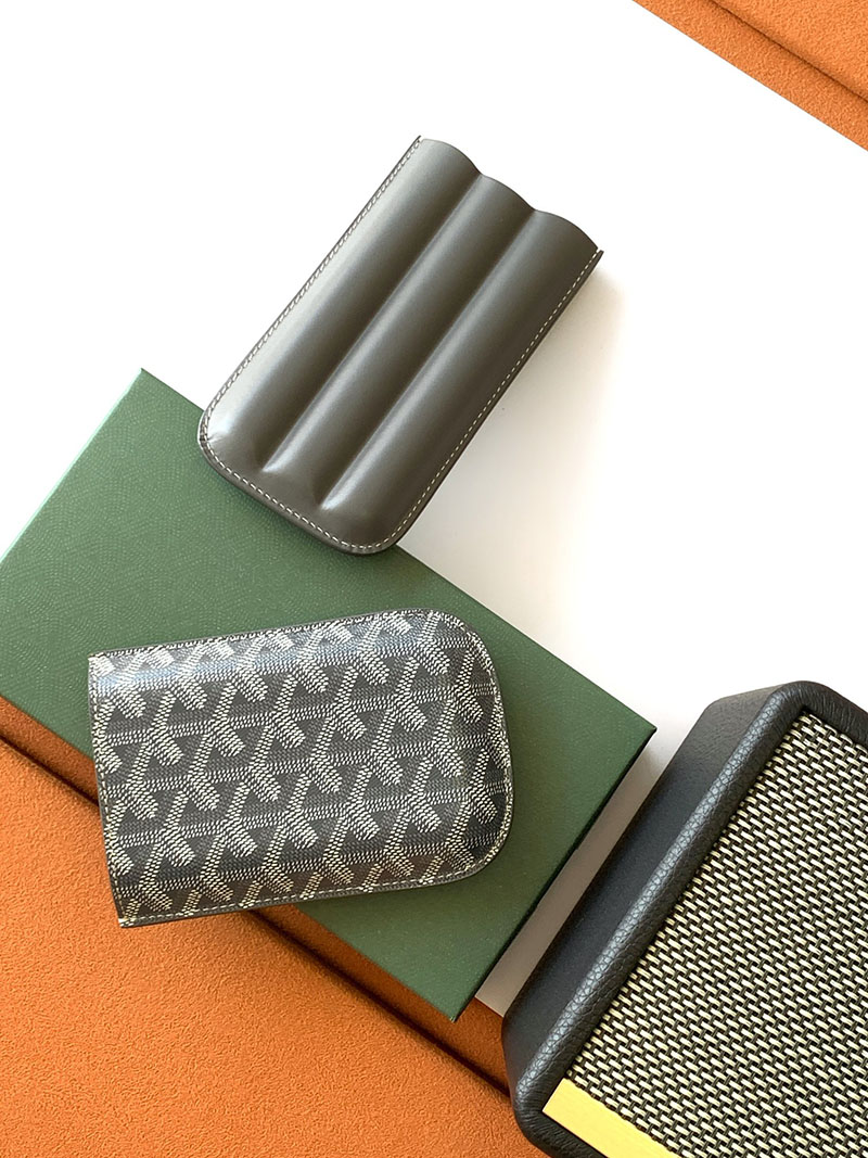 GOYARD ゴヤール チャーチル シガーケース3本用 CHURCHMMLTY51CL51X グレー 超N品 ゴヤール アウトレット店舗 - 画像 (7)