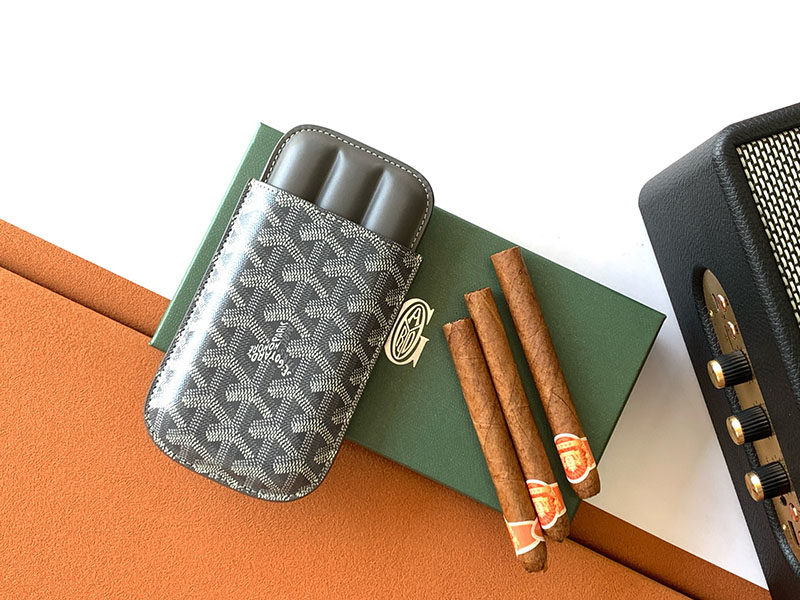 GOYARD ゴヤール チャーチル シガーケース3本用 CHURCHMMLTY51CL51X グレー 超N品 ゴヤール アウトレット店舗 - 画像 (2)