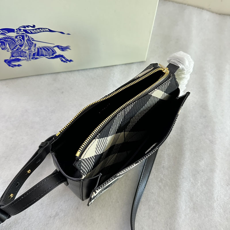 Burberry バーバリー スニップ クロスボディバッグ 81033741 ブラック 超N品 バーバリー ミニショルダーバッグ - 画像 (3)