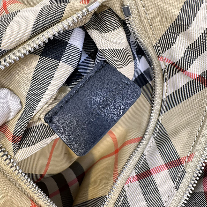 Burberry バーバリー チェック クロスボディバッグ 80913201 サンド 超N品 斜 めがけ バッグ クロス ボディ バッグ メンズ - 画像 (3)
