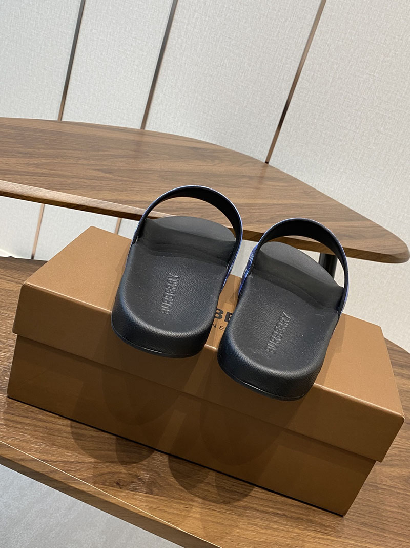 最高級バーバリースーパーコピー バーバリーサンダルコピー チェック スライド 81127421 ヒヤシンス N品 バーバリー サンダル メンズ - 画像 (3)