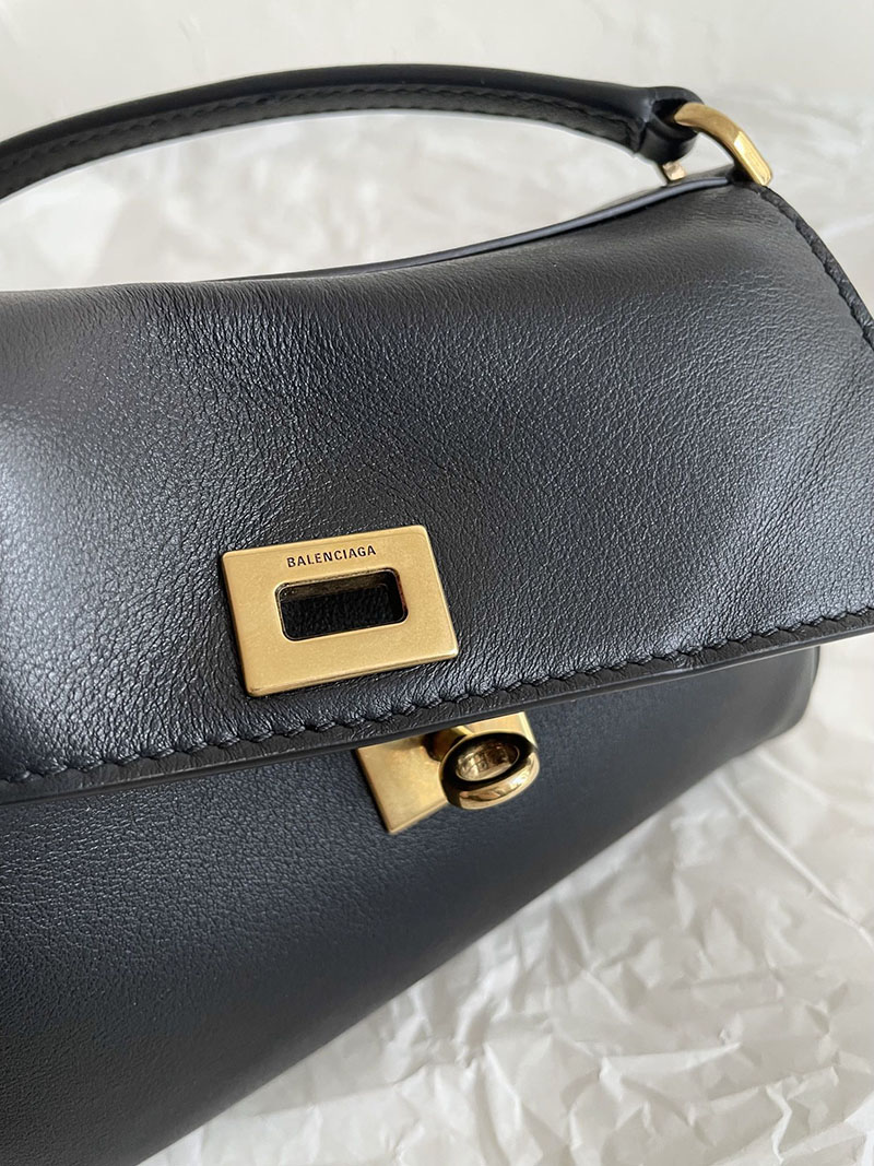 バレンシアガ アウトレット BALENCIAGA Rodeo ナノ バッグ チェーン付き 8194292ABKX1000 ブラック カーフスキン バレンシアガ バッグ アウトレット - 画像 (5)