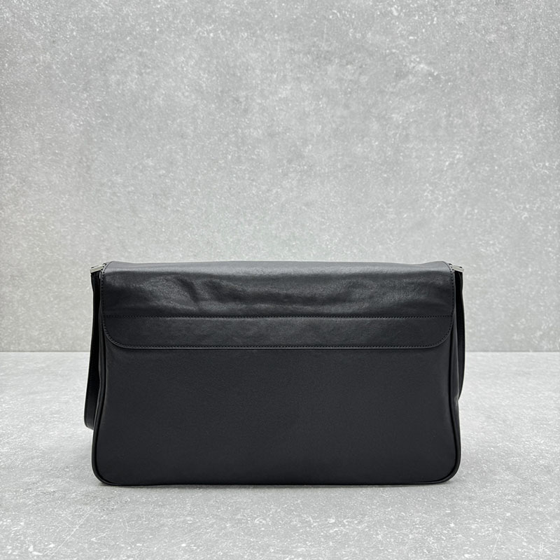 バレンシアガ アウトレット BALENCIAGA GRUNGY ミディアム メッセンジャーバッグ 8057372ABAS1000 ブラック カーフスキン バレンシアガ バッグ メンズショルダー - 画像 (8)