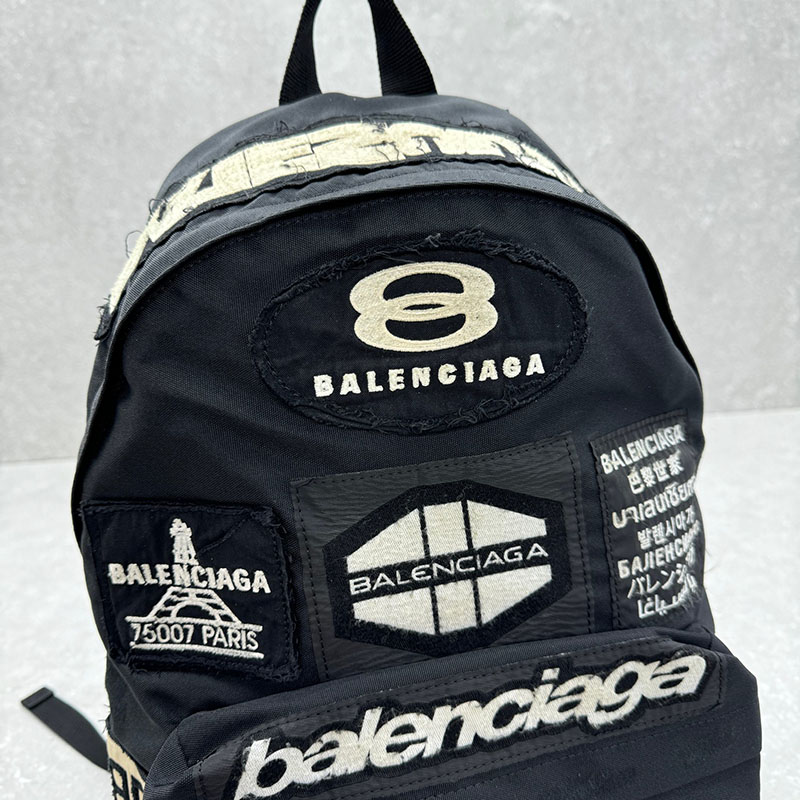 バレンシアガ アウトレット BALENCIAGA EXPLORER バックパック 5032212AAAU1000 ブラック ポリアミド バレンシアガ リュック アウトレット - 画像 (6)