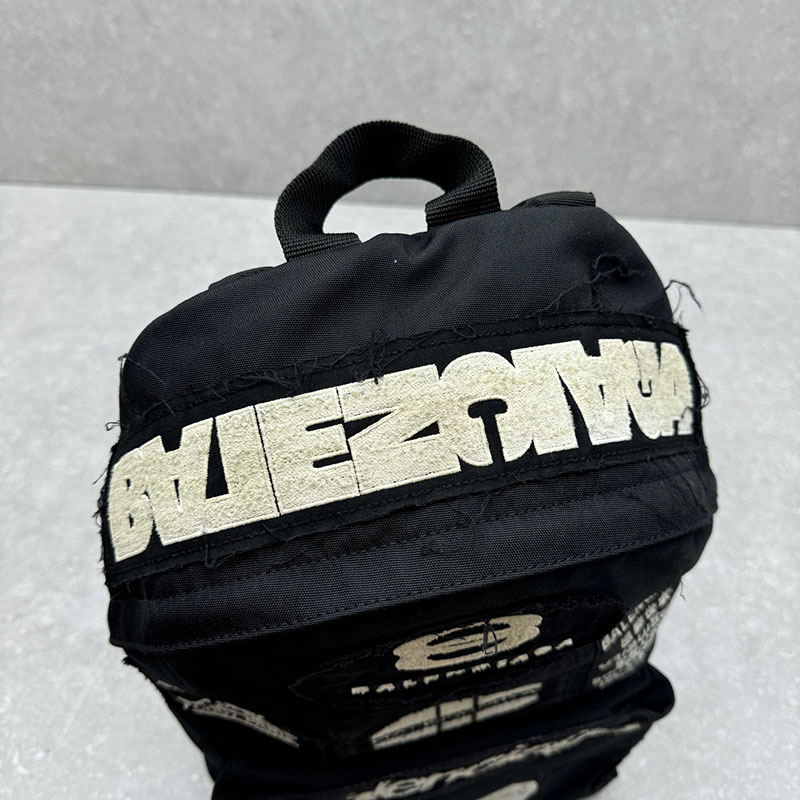 バレンシアガ アウトレット BALENCIAGA EXPLORER バックパック 5032212AAAU1000 ブラック ポリアミド バレンシアガ リュック アウトレット - 画像 (2)