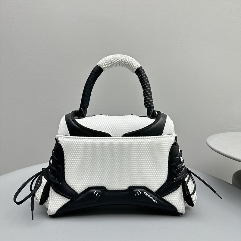 バレンシアガ アウトレット BALENCIAGA SNEAKERHEAD スモール TOP HANDLE バッグ 6617232X50Y1090 ホワイト ポリエステル バレンシアガ バッグ アウトレット - 画像 (8)