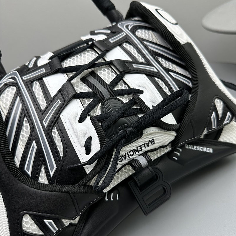 バレンシアガ アウトレット BALENCIAGA SNEAKERHEAD スモール TOP HANDLE バッグ 6617232X50Y1090 ホワイト ポリエステル バレンシアガ バッグ アウトレット - 画像 (6)