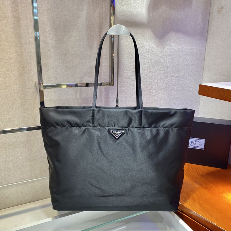 プラダ アウトレット PRADA Re Nylon トートバッグ ナイロン 1BG107_RV44_F0002 ブラック H品 プラダ トートバッグ ナイロン a4 - 画像 (9)