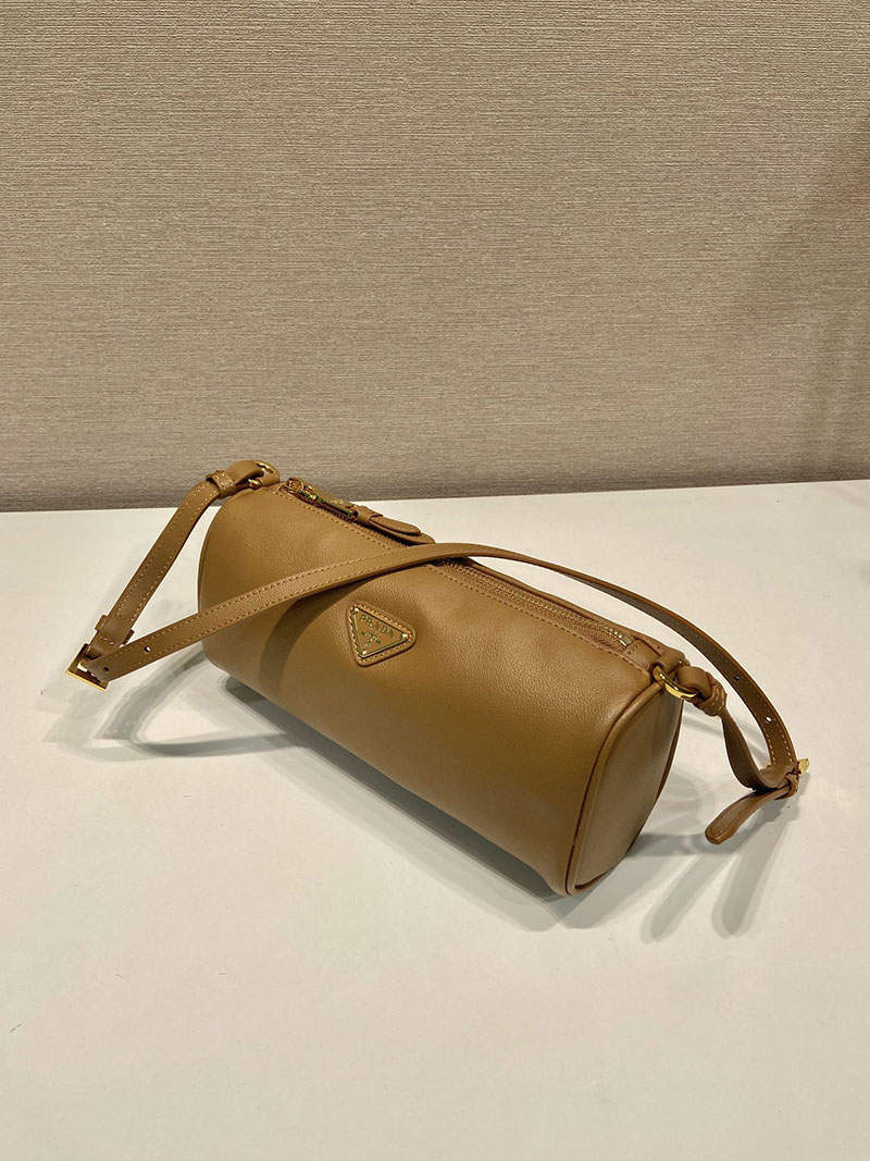 プラダ アウトレット PRADA レザー ポーチ 1BC239_2CYS_F03BH_V_OVO キャメル H品 プラダ ショルダーバッグ 人気 - 画像 (9)