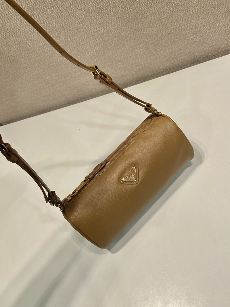 プラダ アウトレット PRADA レザー ポーチ 1BC239_2CYS_F03BH_V_OVO キャメル H品 プラダ ショルダーバッグ 人気 - 画像 (8)