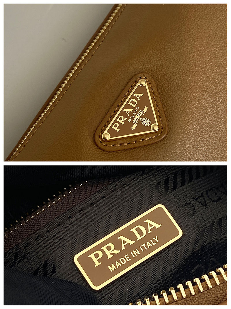 プラダ アウトレット PRADA レザー ポーチ 1BC239_2CYS_F03BH_V_OVO キャメル H品 プラダ ショルダーバッグ 人気 - 画像 (2)