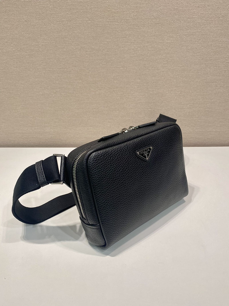 プラダ アウトレット PRADA トリック付 ヴィッテロダイノレザー ショルダーバッグ 2VH181_2BBE_F0002_V_OO5 ブラック H品 プラダ ショルダーバッグ メンズ - 画像 (9)