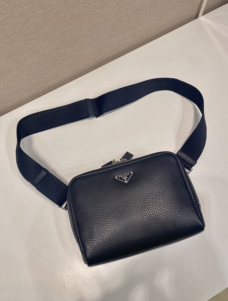 プラダ アウトレット PRADA トリック付 ヴィッテロダイノレザー ショルダーバッグ 2VH181_2BBE_F0002_V_OO5 ブラック H品 プラダ ショルダーバッグ メンズ - 画像 (8)