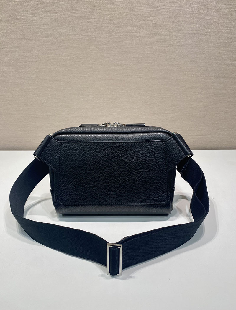 プラダ アウトレット PRADA トリック付 ヴィッテロダイノレザー ショルダーバッグ 2VH181_2BBE_F0002_V_OO5 ブラック H品 プラダ ショルダーバッグ メンズ - 画像 (7)
