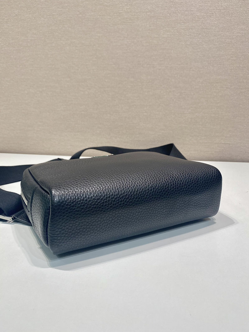 プラダ アウトレット PRADA トリック付 ヴィッテロダイノレザー ショルダーバッグ 2VH181_2BBE_F0002_V_OO5 ブラック H品 プラダ ショルダーバッグ メンズ - 画像 (6)